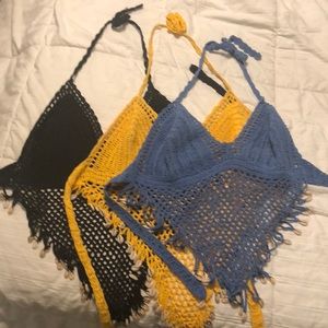 Beach tops backless